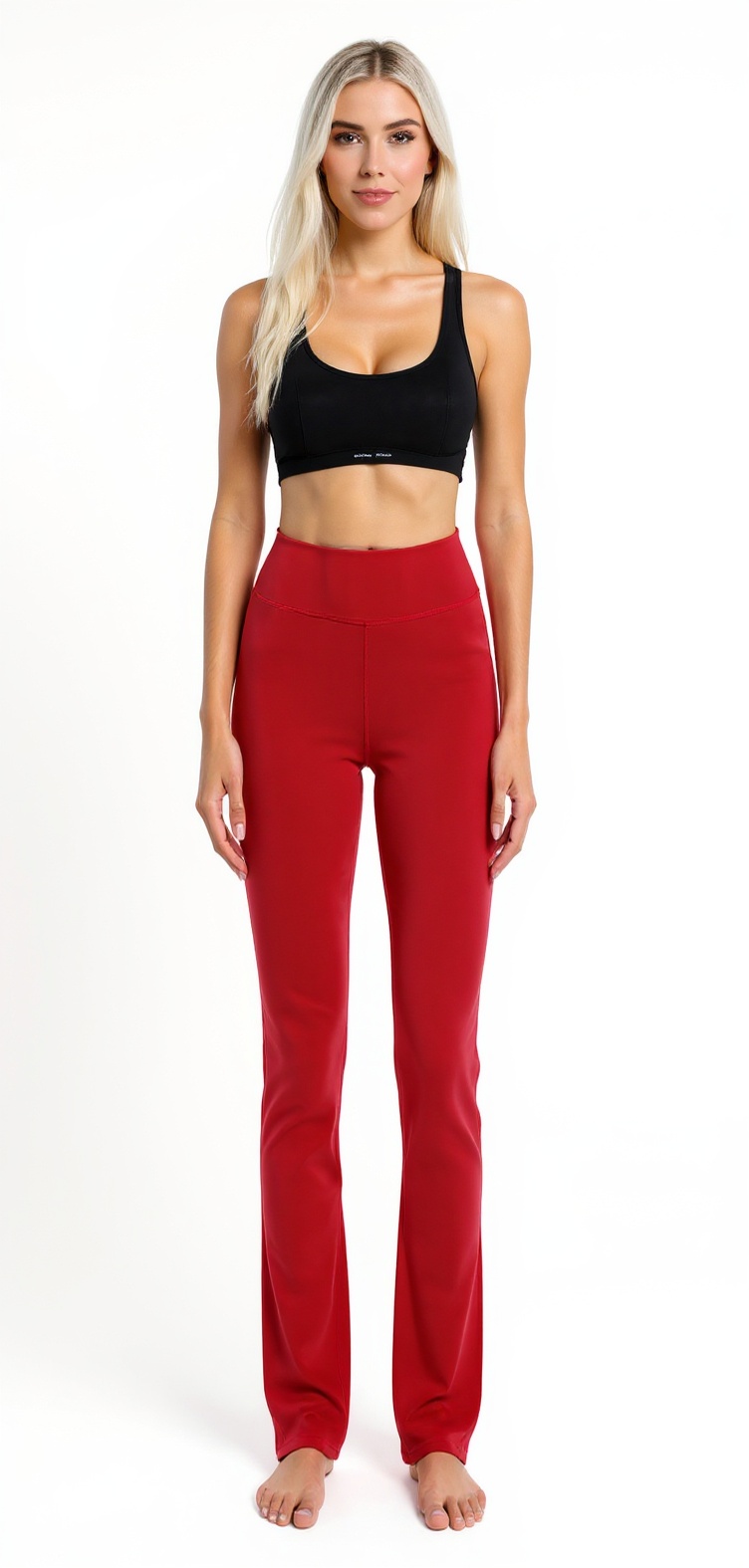 High-Waist Leggings in Scarlet β The No Front Line Club style look