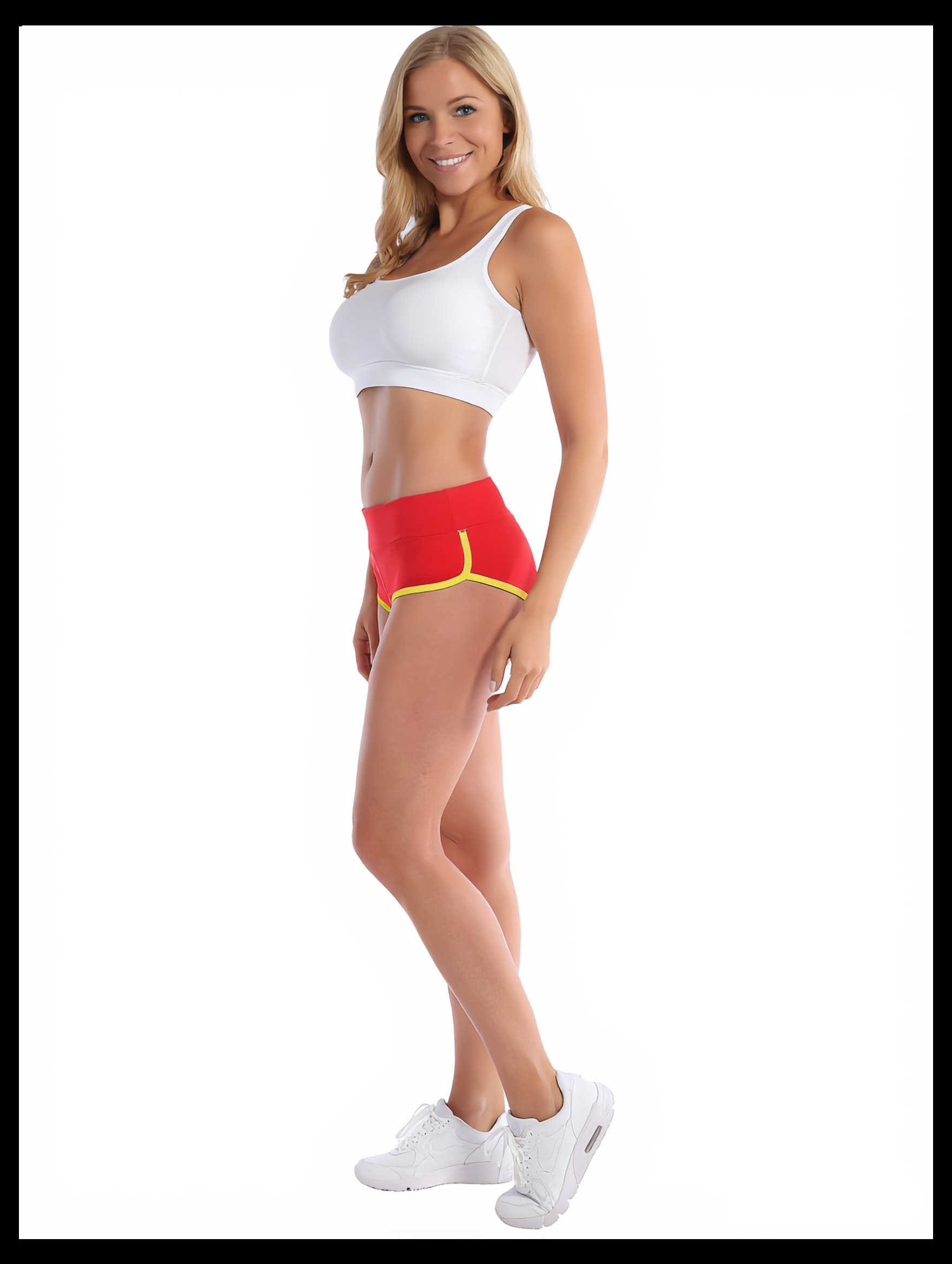 Yoga Shorts in Olive Green β The No Front Line Club style look